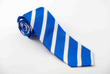 Royal blue and white medium stripe (S220)
