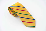 Golden Yellow with Red, Blue, and Green Stripes (S226)