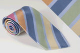 Gold, Blue, Green, and Yellow Stripes (S151)