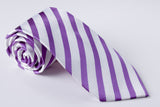 Narrow Grape and White Stripe (S162)