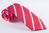 Red Field with Narrow White Stripes (S165)