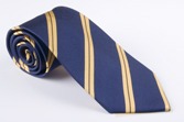 Navy Blue Field with Gold Stripes (S169)