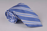 Framed Stripe in Blue and White (S192)