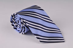 Repp Stripe Blue, White and Blue (S197)
