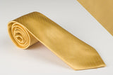 24  Carat Gold Curved Line Solid Tie (T308)